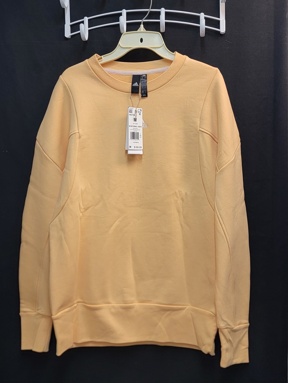adidas Men's Crewneck Sweatshirt in Pale Peach